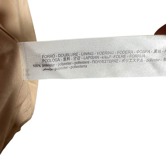 ZARA Teddy Sherpa Bomber Jacket Women's Size Small NWT Tan Brown Cozy Fleece - Picture 5 of 9